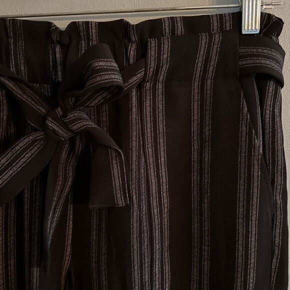 Streetwear Society paper bag straight leg elastic waist Women’s M pants NWT - Picture 7 of 16